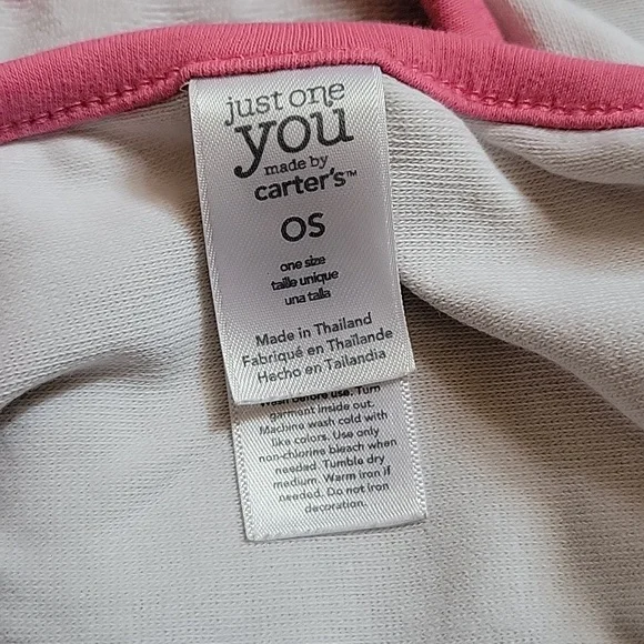 *3/$15* Carter's JOY Girl Baby Bath Towels Pink Mouse - Picture 4 of 4